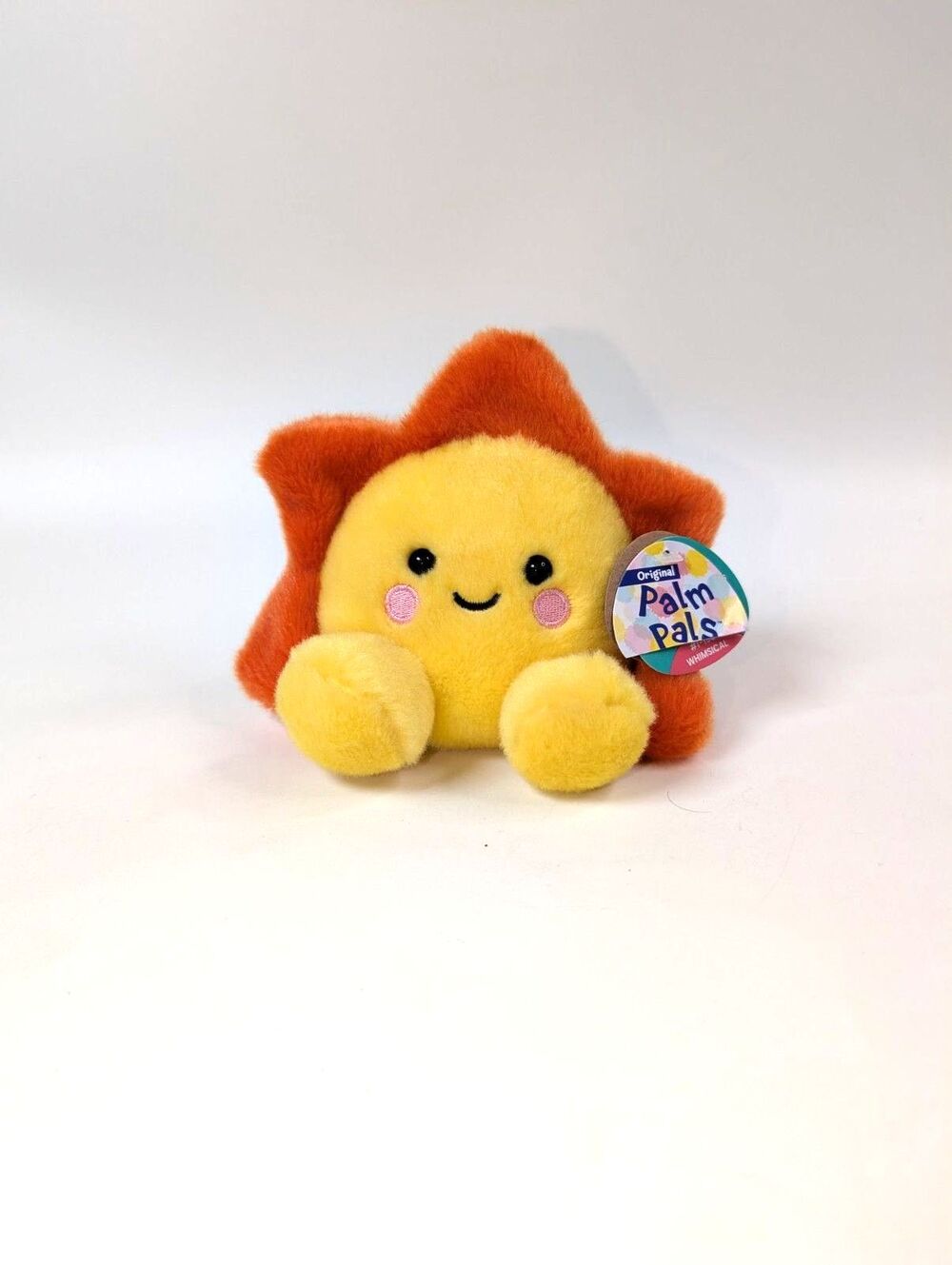 Palm Pals Rae Sun Plush Toy 5" Aurora World Whimsical Stuffed Animal Yellow NWT